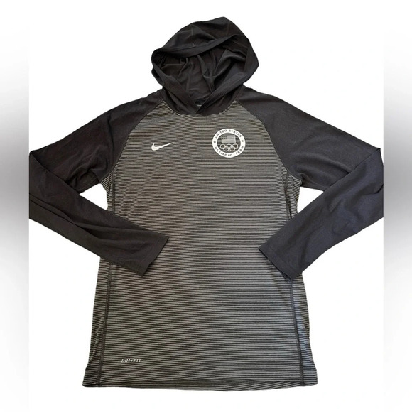 Nike pullover US Olympic team long sleeve shirt in excellent condition - Picture 3 of 6